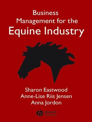 cover image of Business Management for the Equine Industry